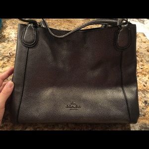 Great condition, Coach purse, slate grey